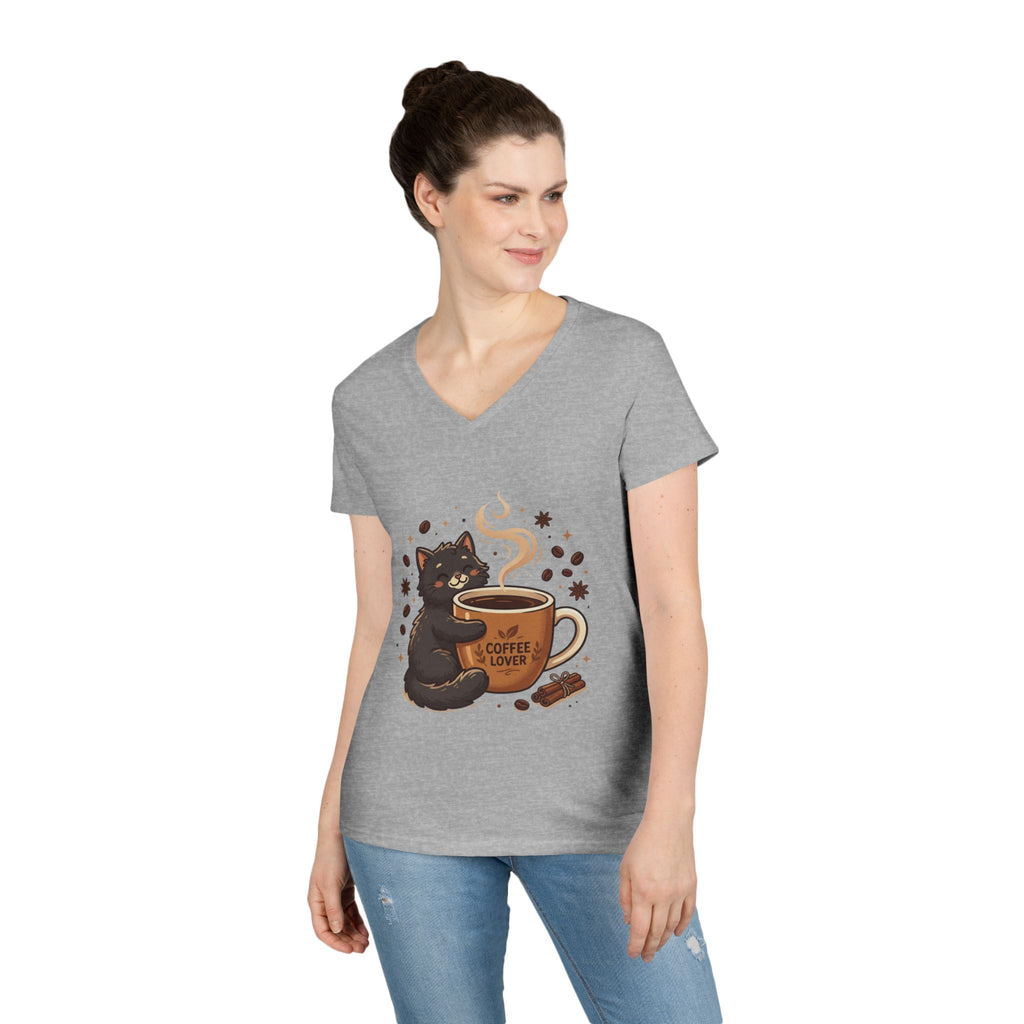 Coffee Lover Cat Tee
