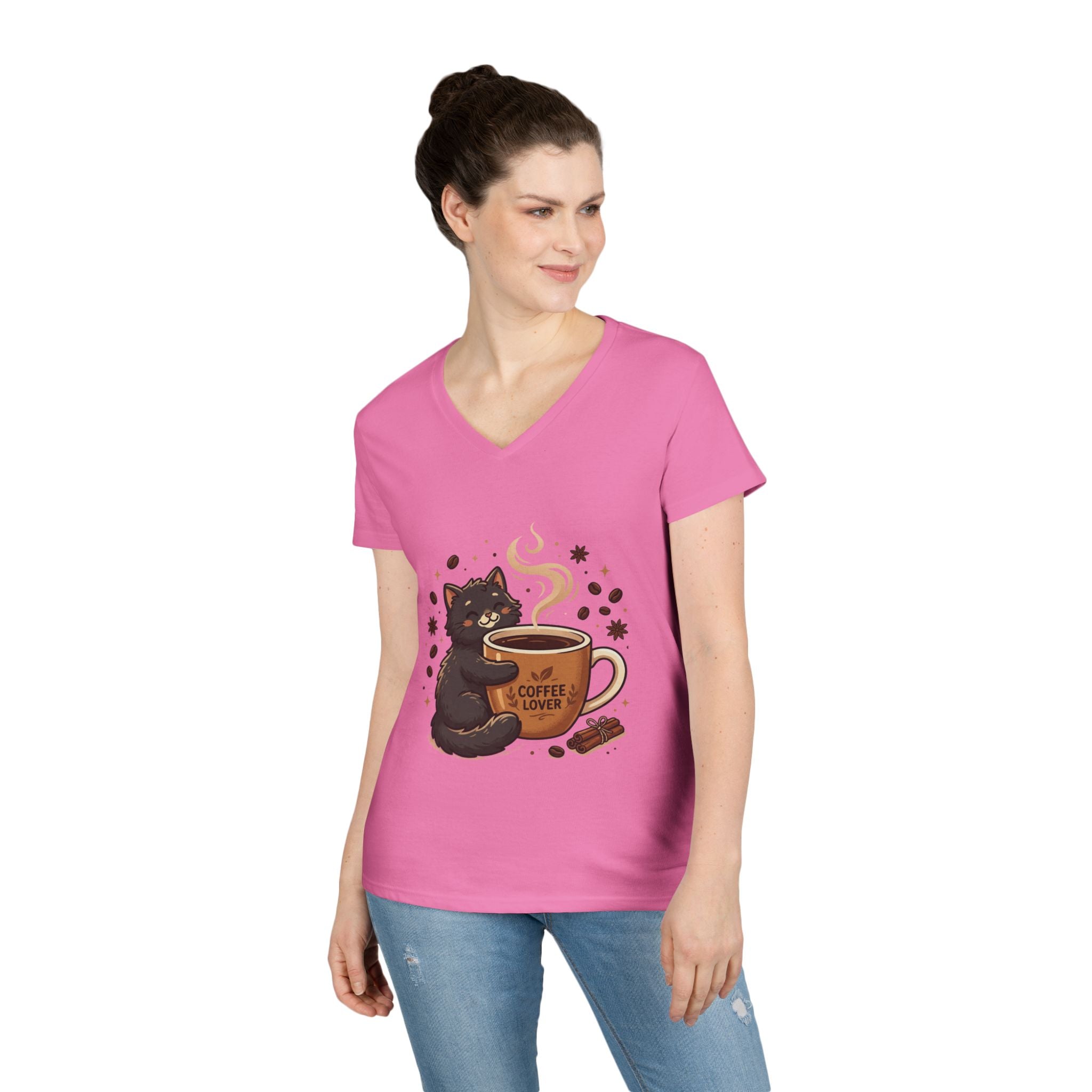 Coffee Lover Cat Tee