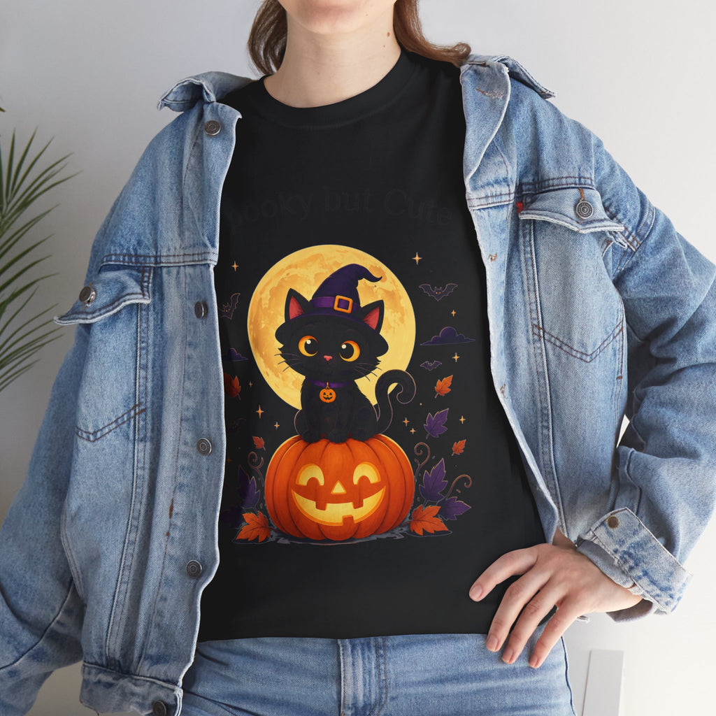 Spooky but Cute Cat Tee