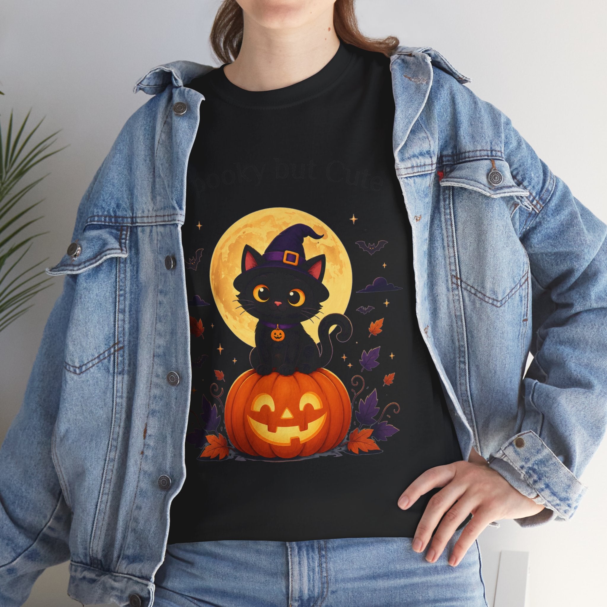 Spooky but Cute Cat Tee