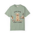 Dog Hair Don't Care Tâ€‘Shirt â€” Cute Golden Retriever Pet Lover Tee