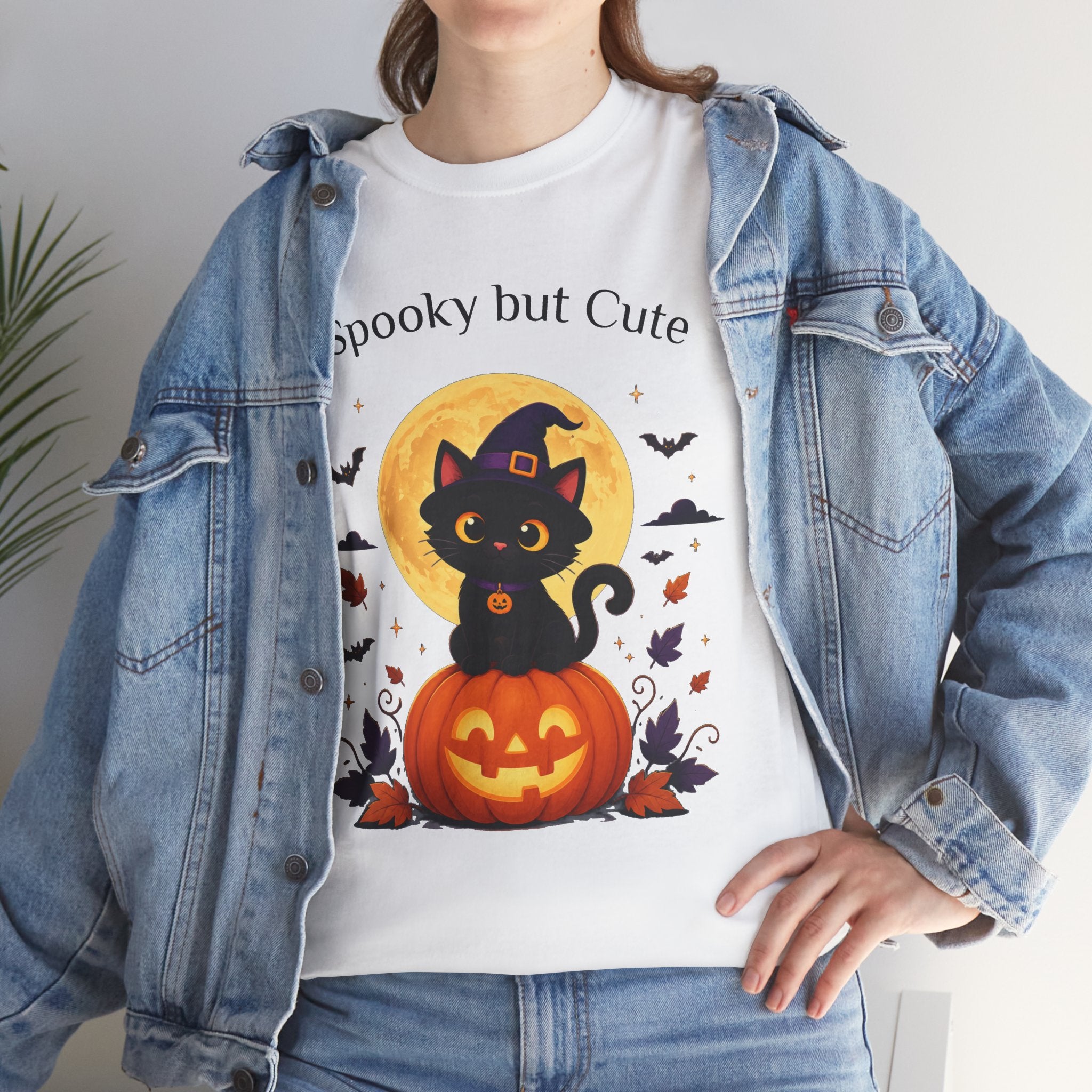 Spooky but Cute Cat Tee
