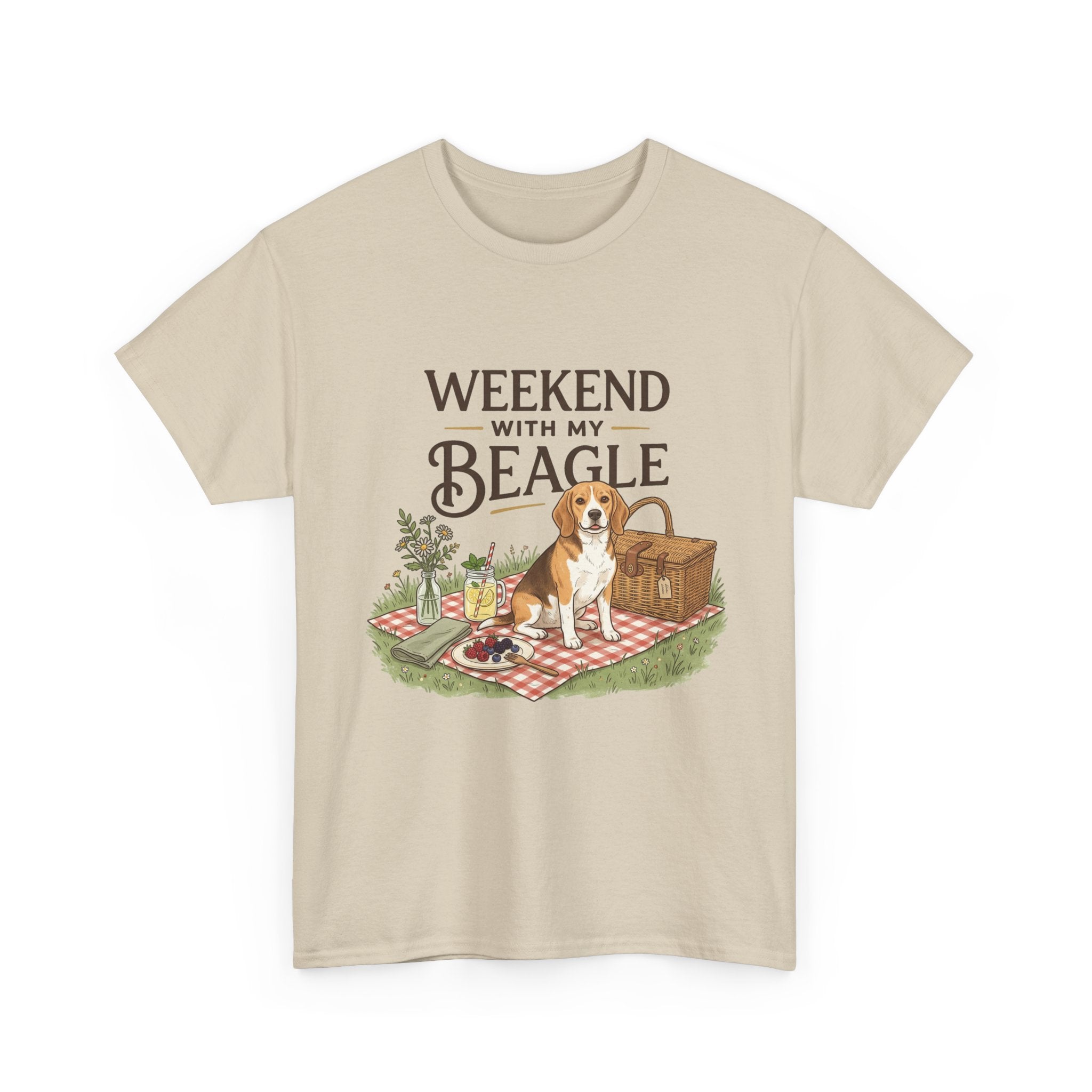 Weekend With My Beagle — Picnic Tee