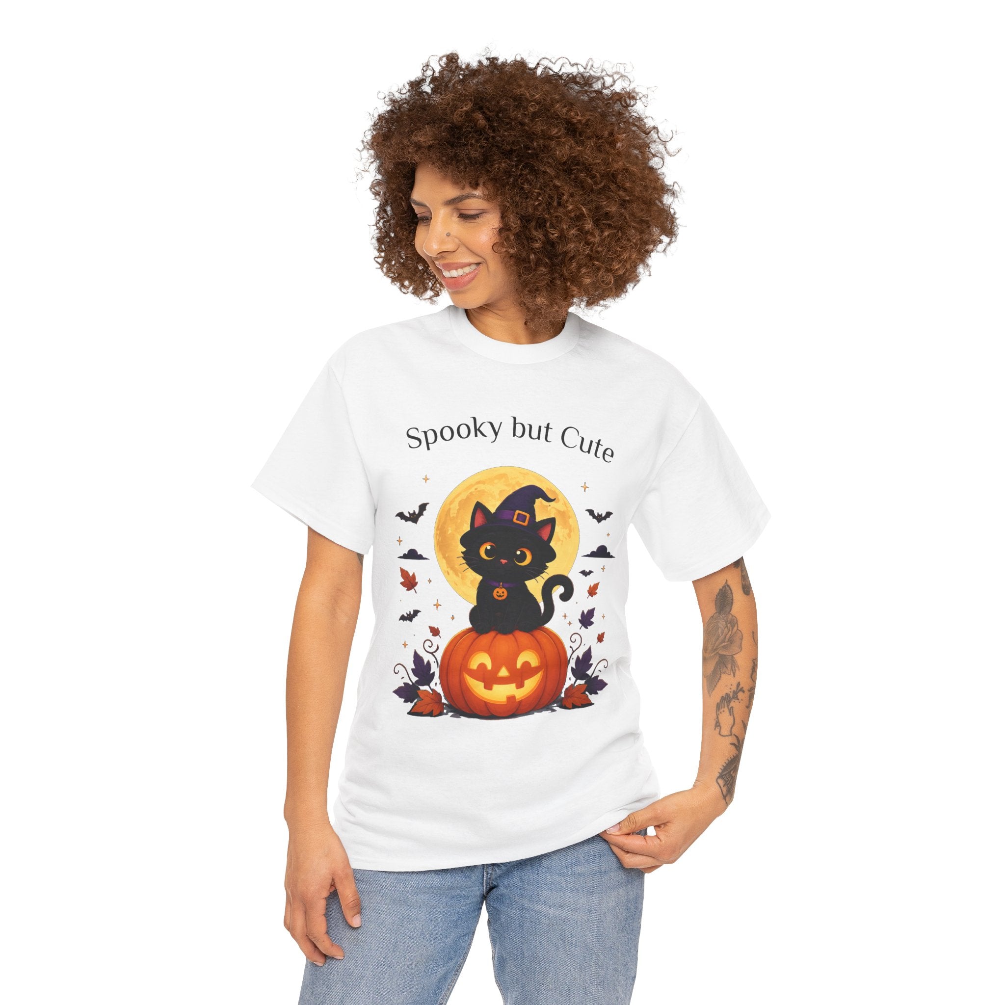 Spooky but Cute Cat Tee