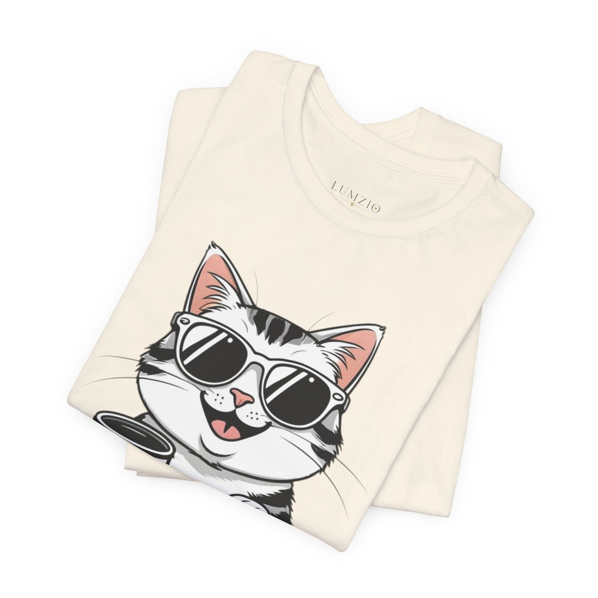Cats > People Tee â€” Cool Cat Graphic T-Shirt with 'Cats > People' Text