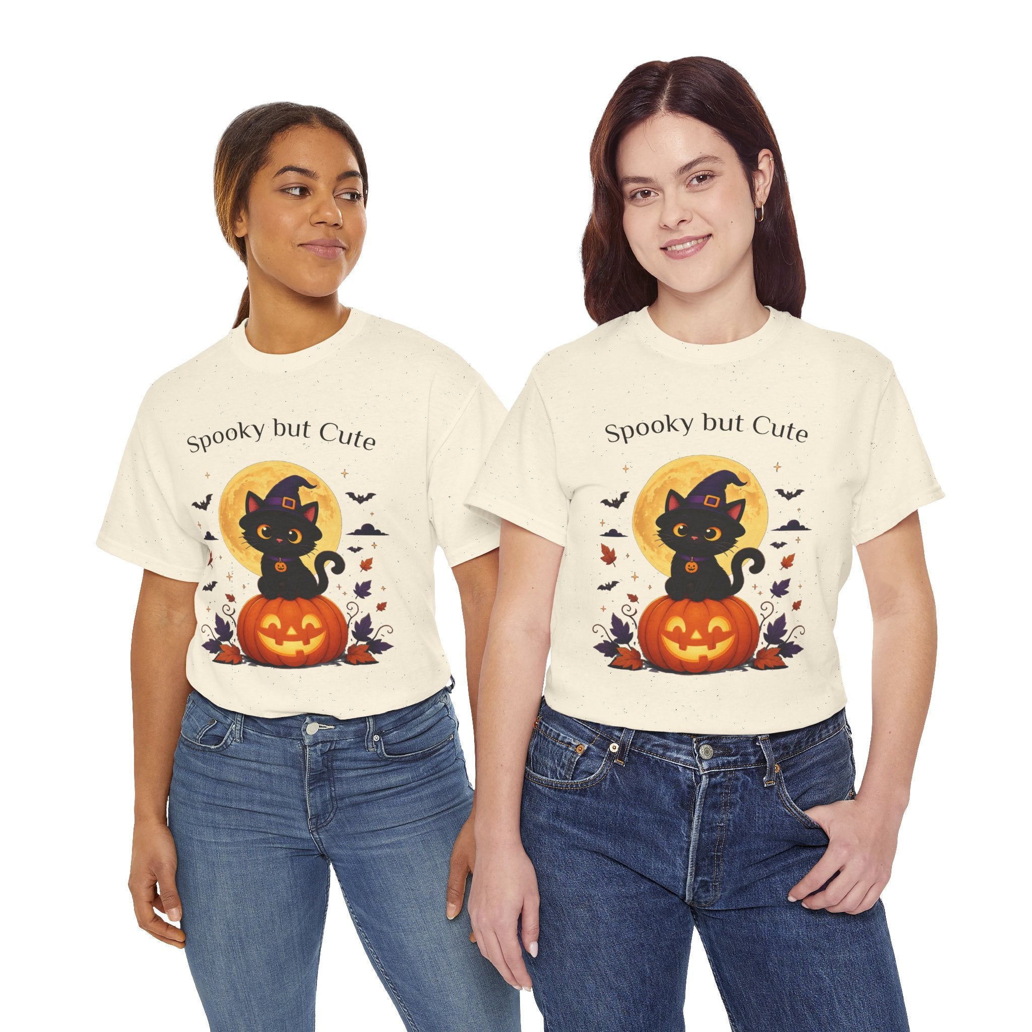 Spooky but Cute Cat Tee