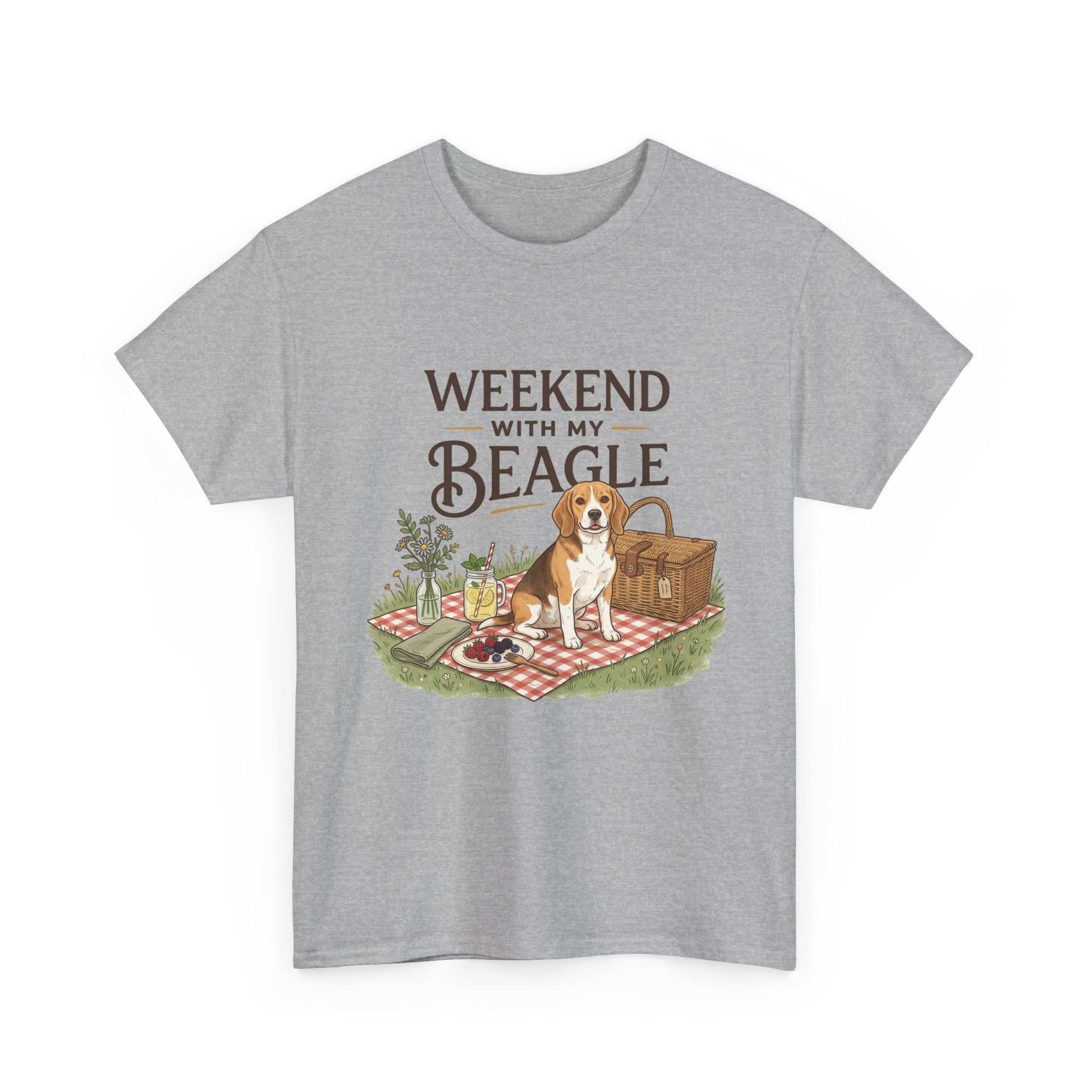 Weekend With My Beagle — Picnic Tee