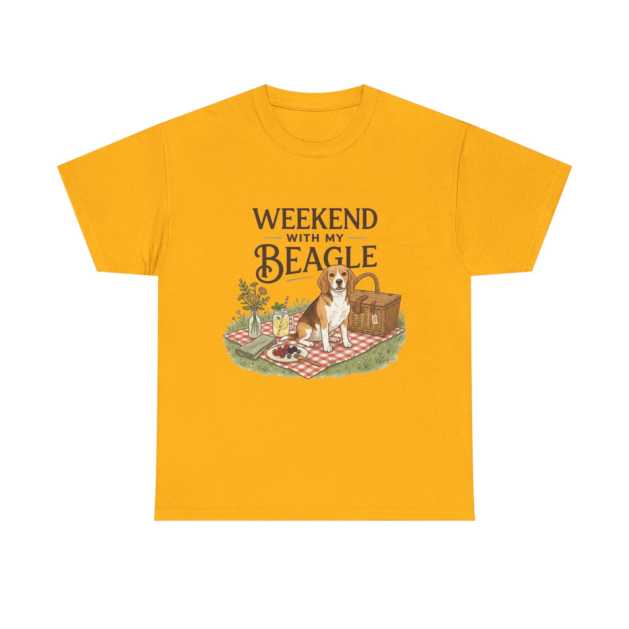 Weekend With My Beagle — Picnic Tee