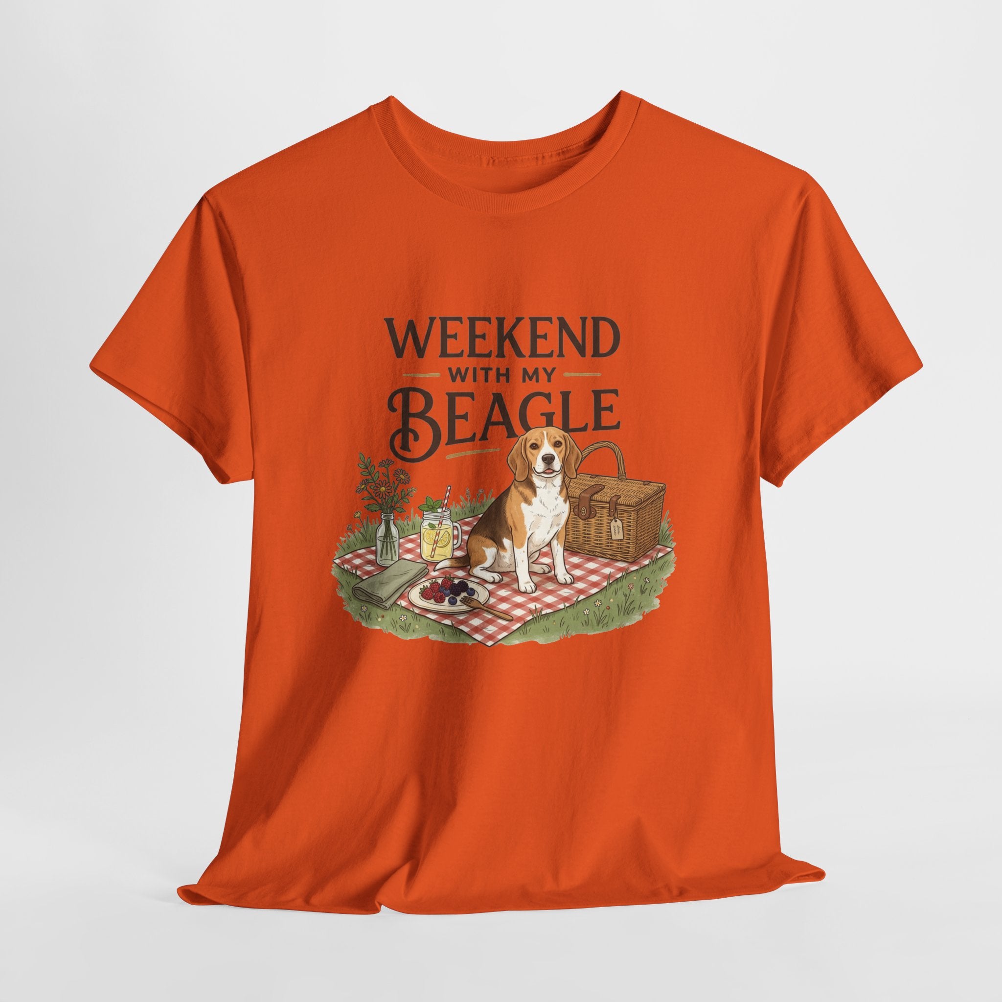Weekend With My Beagle — Picnic Tee