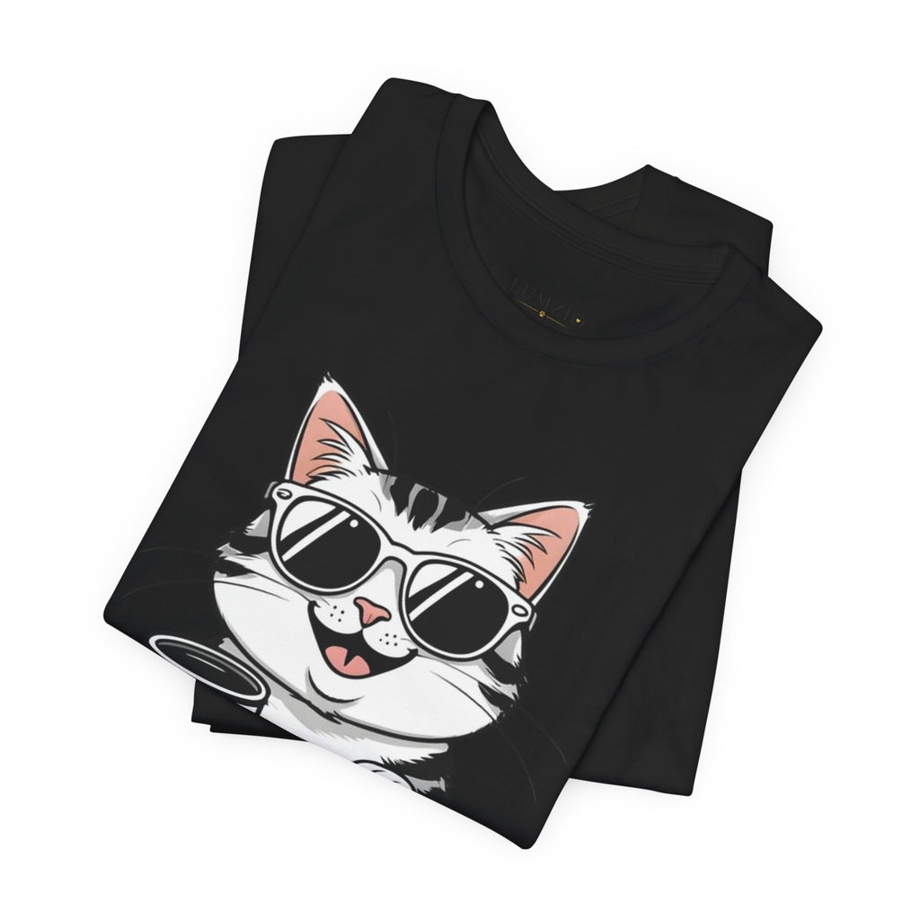 Cats > People Tee â€” Cool Cat Graphic T-Shirt with 'Cats > People' Text