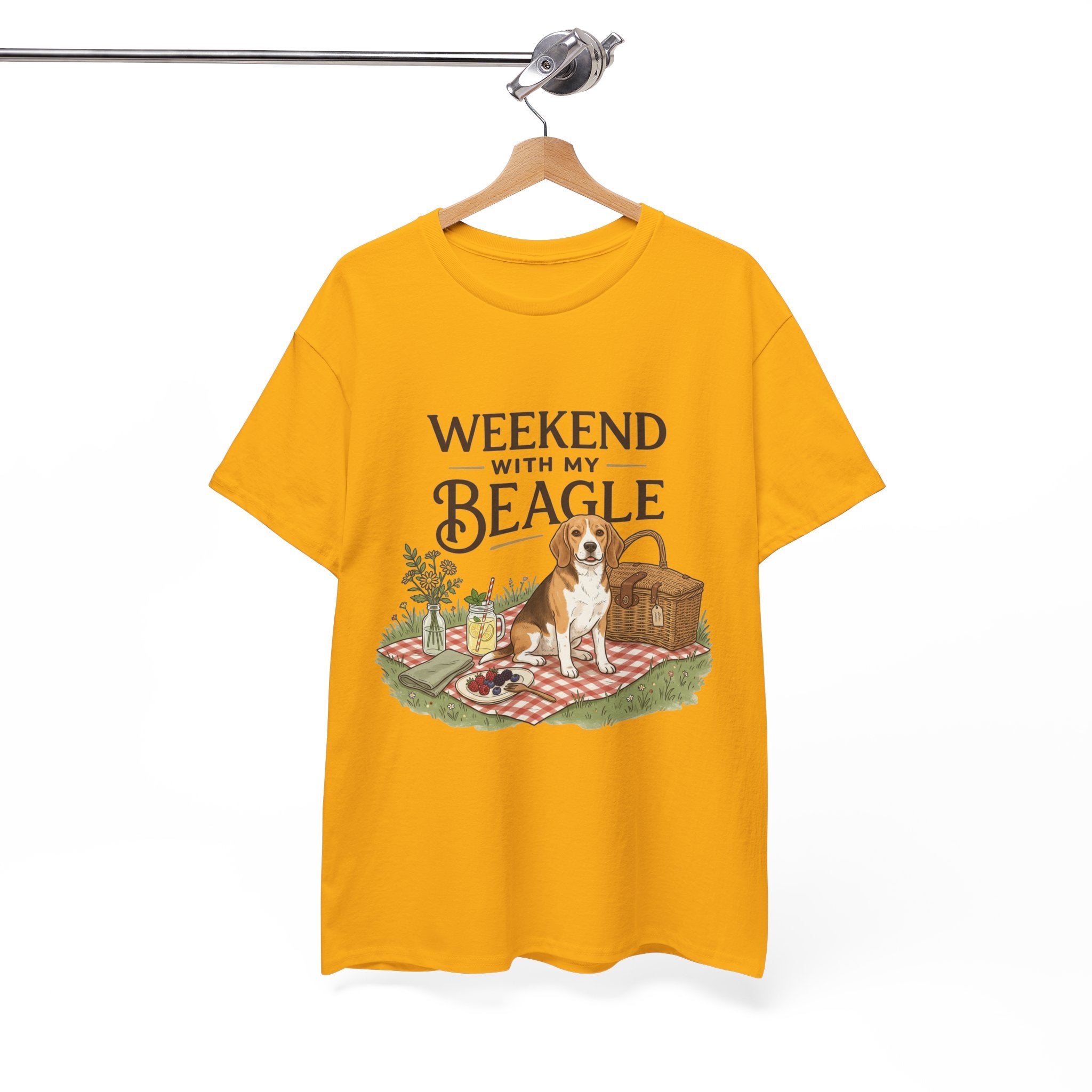 Weekend With My Beagle — Picnic Tee