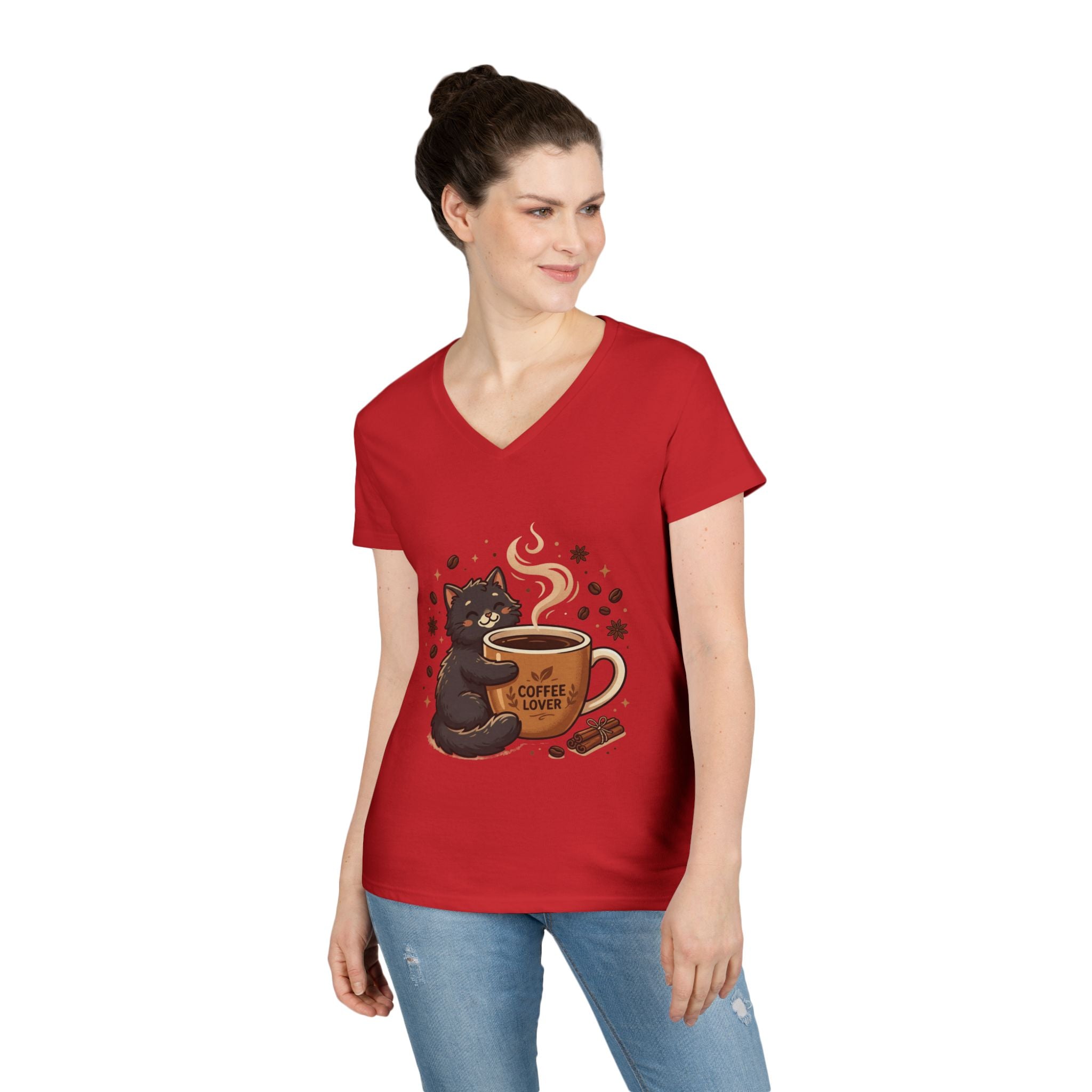 Coffee Lover Cat Tee
