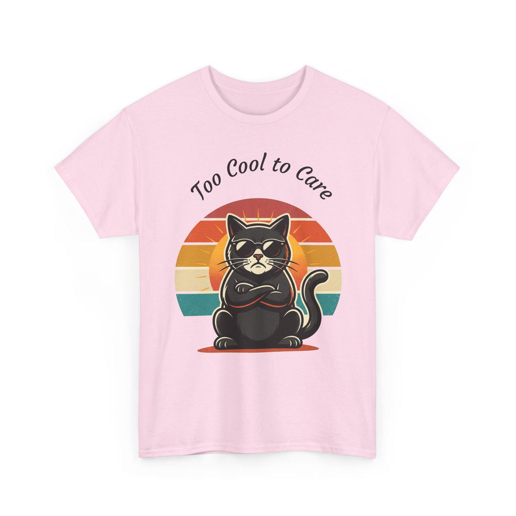 Too Cool to Care Cat Tee