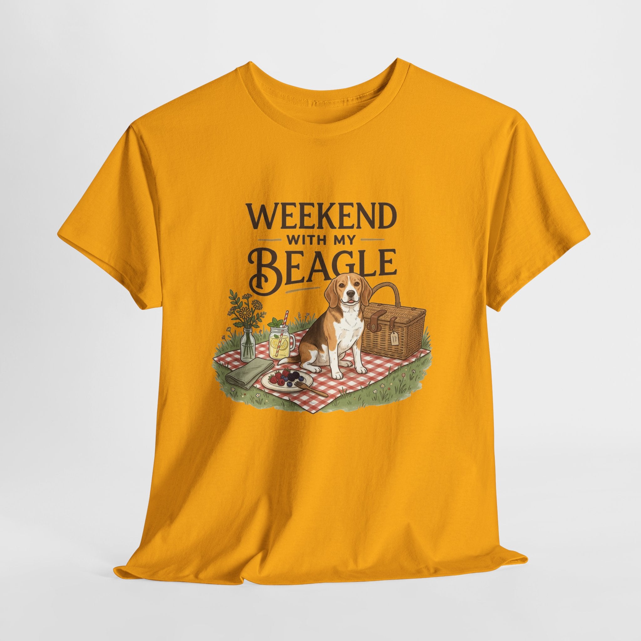 Weekend With My Beagle — Picnic Tee