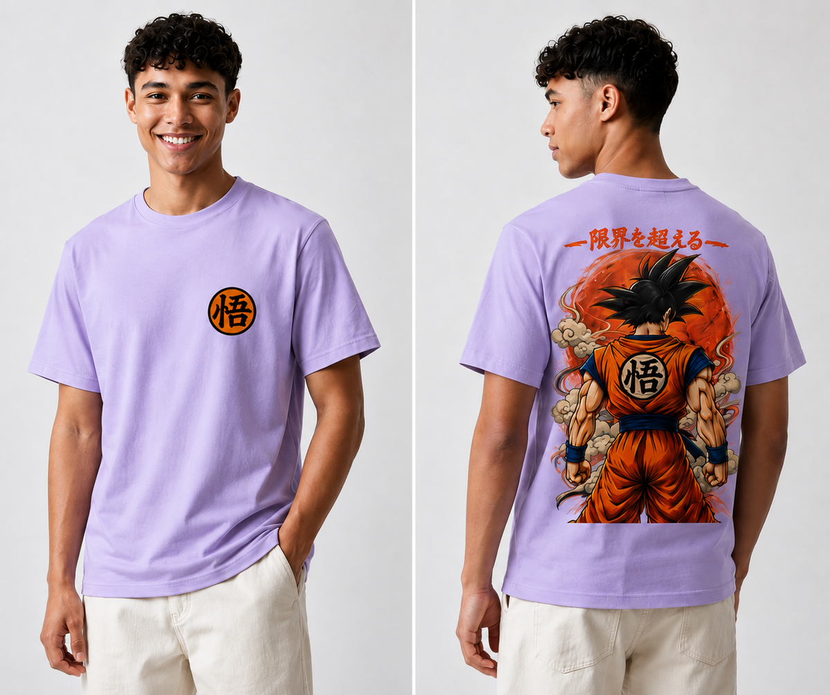 Super Saiyan Goku Oversized T-Shirt – Unisex Anime Graphic Tee