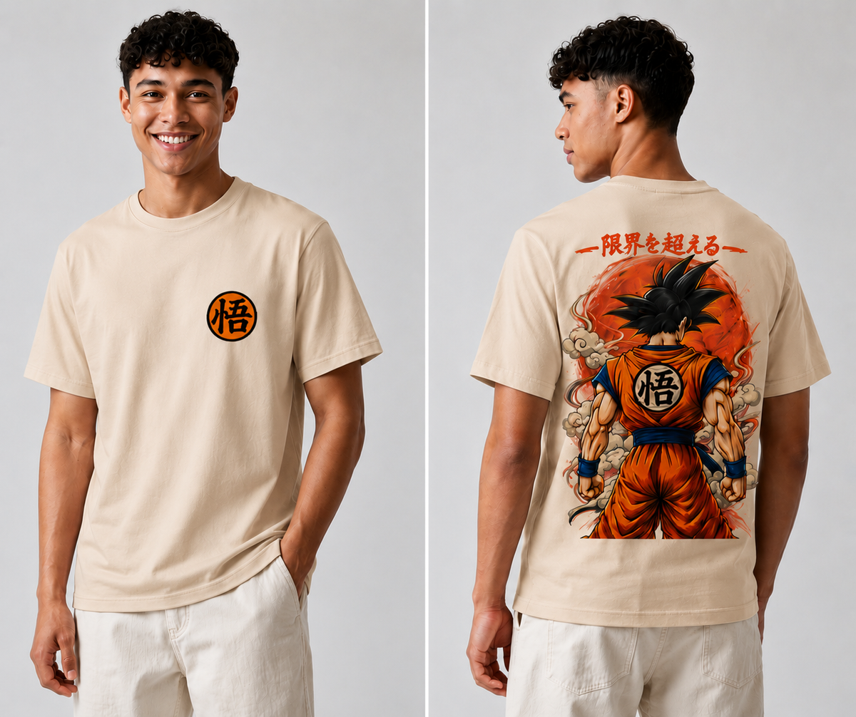 Super Saiyan Goku Oversized T-Shirt – Unisex Anime Graphic Tee